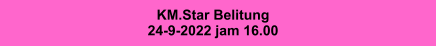 KM.Star Belitung 24-9-2022 jam 16.00